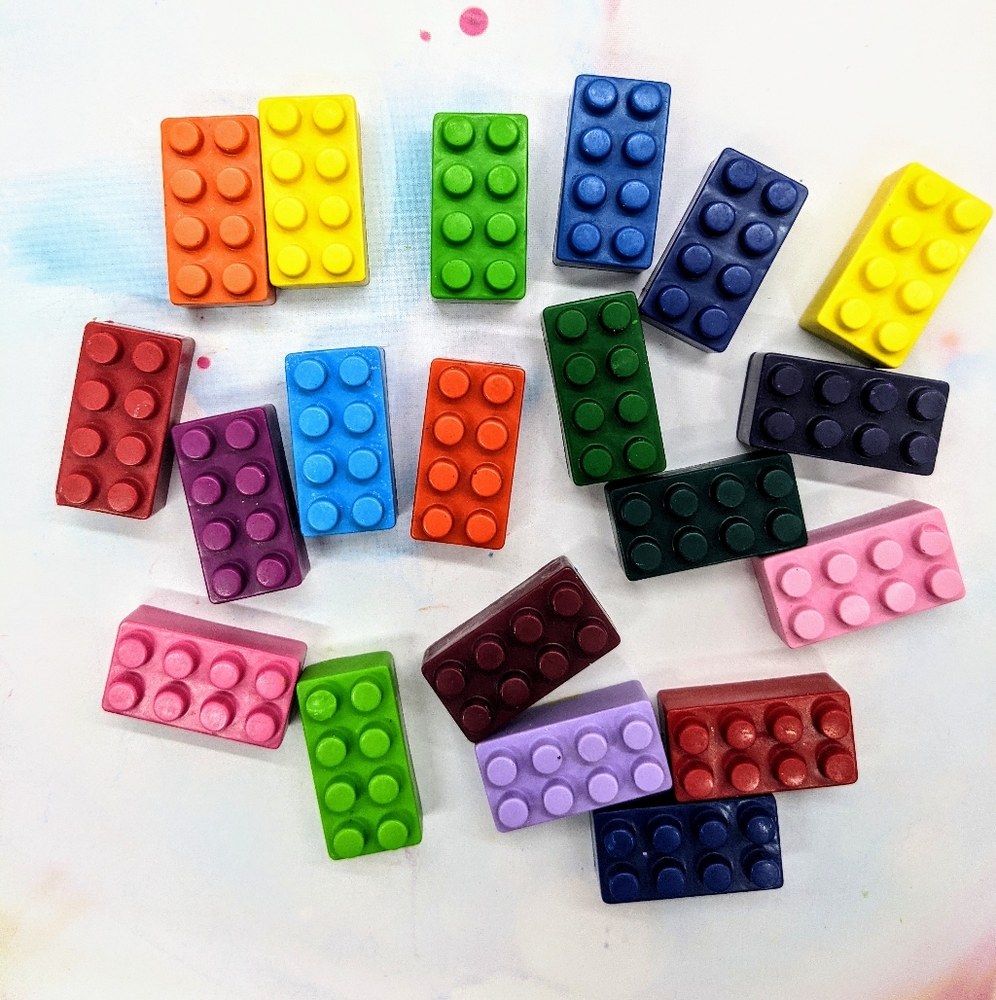 Building Brick Crayon Set